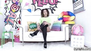 Kira Perez is a total nympho who loves to get her holes pounded