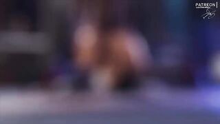 Apex Loba gets her pussy railed hard and filled with cum in a 3D scene