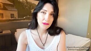 MILF sucks the cock of her step daughter's BF in POV