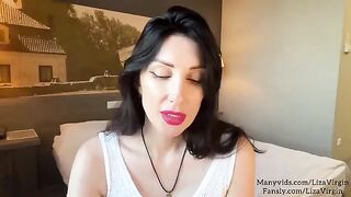 MILF sucks the cock of her step daughter's BF in POV