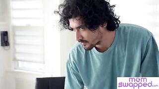 Caitlin Bell is crazy about young guys’ dicks, a true MILF passion