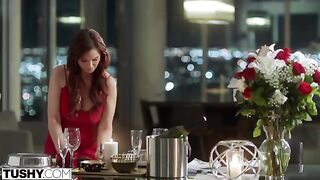 The juicy ass of the beautiful Syren is occupied by a passionate partner