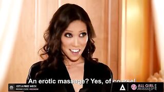 A sexy oiled Asian masseuse, Mia Malkova, gives her client an unforgettable experience