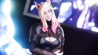 OUT Meet N Greet Part 2 Ahri Evelynn - a hot League of Legends parody video