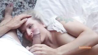 A couple has real, passionate sex while being filmed with a camera, showcasing their raw intimacy