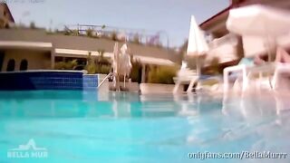 A busty blonde cheats on her husband with a stranger on vacation