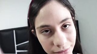 A perverted stepdaughter is being roughly fucked by her stepfather