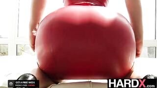 Abella Danger is sexy, has a big ass, and gets DP’d hard in this steamy scene