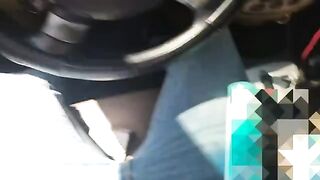My nosy neighbor caught me jerking off in my car, she threatened to tell the residence manager