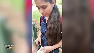 An Indian college girl agreed to have sex for money in a hotel room