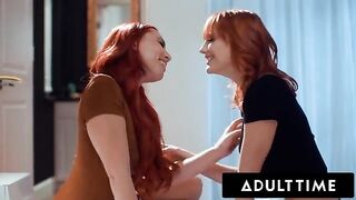 Kenna James seduces her BFF Aidra Fox in a steamy lesbian encounter