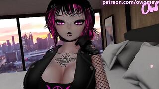 A goth girl Jess gets fucked after being a bitch