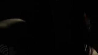 A guy hooked a hot MILF and fucked her in the toilet