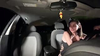 I discuss with my boyfriend in the car and my friend came to console me and fucked me