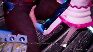 Under The Witch Alpha - Hero Alice Introduction (Footjob Animation)