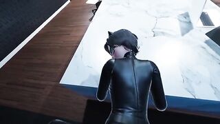Catwoman Pov in the office is a good sample of hardcore anime sex