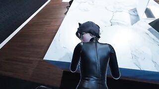 Catwoman Pov in the office is a good sample of hardcore anime sex