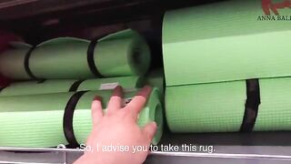 Help me choose a yoga mat for later twitching fun?