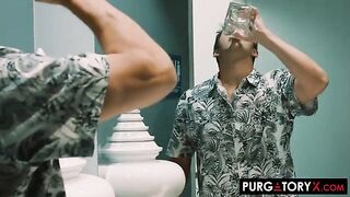 One Eye Open Vol 1 Part 3 with Jazlyn and Kay - intense foursome action