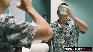 One Eye Open Vol 1 Part 3 with Jazlyn and Kay - intense foursome action