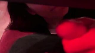 College girl shared her BF’s dick with me during party