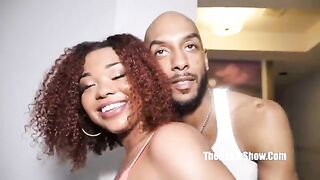 Yuri Dreamz gets her tight pussy pounded by John Long's big black cock