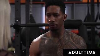The muscle guy stuffed every hole of ebony beauty Zaawaadi