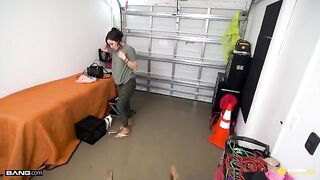 Demi Diveena’s big ass saves the day and her insurance