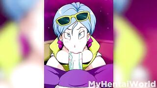 Hot Bulma compilation from Dragon Ball Super animated hentai