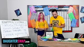 Sneaky teens trick their stepdads to win fantasy football