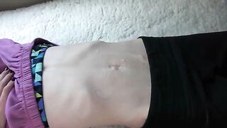 Hot belly button fetish with sexy girls in HD quality