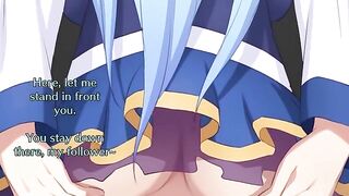 The ass of the goddess Aqua from Konosuba must be worshipped