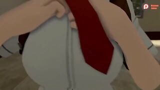 My Hero Academia's Momo and Mineta get intimate in this steamy animation