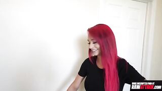 Tattooed slut Demi Rhoades in hardcore sex tape, showcasing her wild side