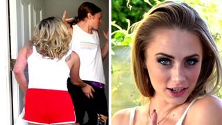 DoorSmash app delivers hot Kyler Quinn and Katie Kinz action