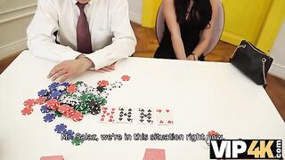 The winner of the poker game got to fuck Lilly Bella