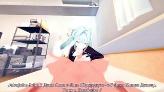 Hentai Genshin Impact with Faruzan and a beautiful girl in 60fps