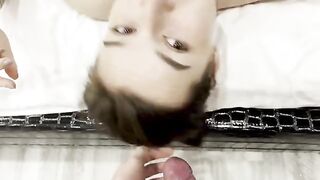 This girl is a real slut. She likes to fuck in all holes