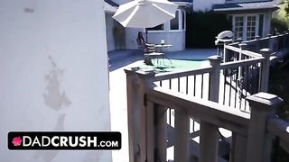 Latina babe Eliza Ibarra gets her perky pussy railed by horny stepdad in POV style
