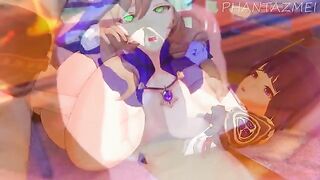 Genshin Impact anime hentai SFM compilation video