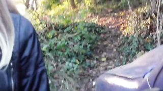 The blogger was hit by a motorcycle and had to do blowjob to avoid calling the police