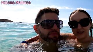A blonde babe was picked up on the Australian beach and fucked hard