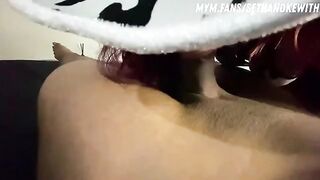 My beautiful step-sister cosplays as a cowgirl and fucks me in a steamy scene
