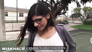 Her boyfriend does not allow her to have a threesome, so she had sex with two guys