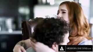 YouTuber's house, mid-air action with Madi Collins and Robby Echo