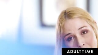 Sarah Vandella teaches her stepson how to have sex with big tits