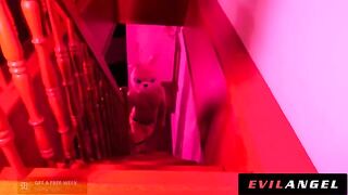 Hot Euro slut gets her holes filled with cock in intense anal action - Evil Angel style