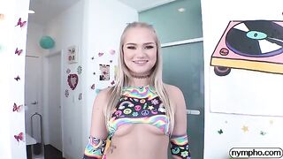 Nympho girl Harley King gets her pussy and mouth full of cock