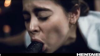Hentai girls fucked and creampied by horny alien monsters in a hot compilation