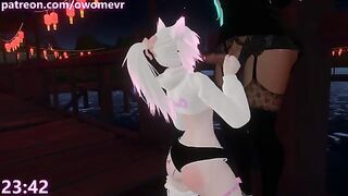 We EDGED each other and CAME into the NEW YEAR on VRChat ERPerp